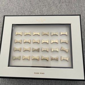 Kate Spade bow-shaped pushpins